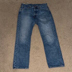 Levi's Men's Straight Blue Jeans